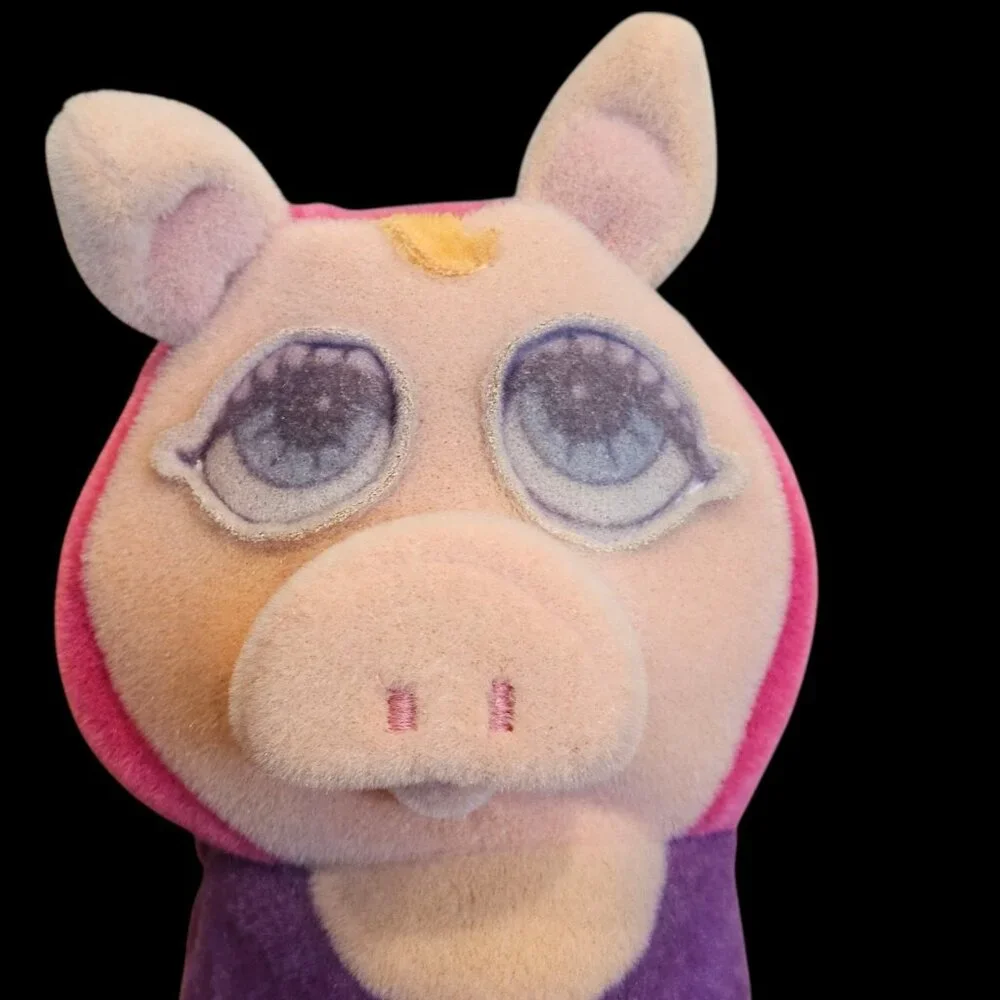 VTG 80s Muppet Babies Miss Piggy Tub Buddies BATH MITT PLUSH‎ Washable USA Made